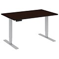 Bush Business Furniture Move 80 Series 48W x 30D Height Adjustable Standing Desk, Mocha Cherry, Installed (HAT4830MRSBKFA)