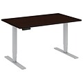 Bush Business Furniture Move 80 Series 48W x 30D Height Adjustable Standing Desk, Mocha Cherry, Installed (HAT4830MRKFA)