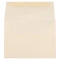 JAM Paper A2 Parchment Invitation Envelopes, 4.375 x 5.75, Natural Recycled, Bulk 250/Box (34777H)