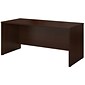 Bush Business Furniture Westfield 60"W Credenza Desk, Mocha Cherry (WC12961)