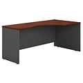 Bush Business Furniture Westfield 72W Right Handed Corner Desk, Hansen Cherry, Installed (WC24423FA)