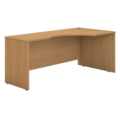 Bush Business Furniture Westfield 72W Right Handed Corner Desk, Light Oak (WC60323)