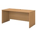 Bush Business Furniture Westfield 60W x 24D Credenza Desk, Light Oak (WC60361)