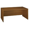 Bush Business Furniture Westfield 72W x 30D Office Desk, Warm Oak (WC67536)