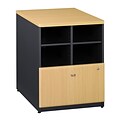 Bush Business Furniture Cubix 24W Storage Cabinet, Beech (WC14323P)