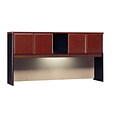 Bush Business Furniture Cubix 72W Hutch, Hansen Cherry, Installed (WC94473PFA)