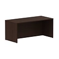 Bush Business Furniture Emerge 60W x 30D Breakfront Desk w/ 3 Drawer Pedestal, Natural Maple, Installed (300SDSP60ACKFA)