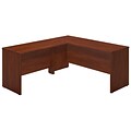 Bush Business Furniture Westfield Elite 66W x 24D L Shaped Desk with 48W Return, Hansen Cherry (SRE029HC)