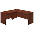 Bush Business Furniture Westfield Elite 66W x 24D L Shaped Desk with 42W Return, Hansen Cherry (SRE018HC)