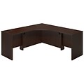 Bush Business Furniture Westfield Elite 42W x 42D Corner Desk with two 30W Returns, Mocha Cherry, Installed (SRE066MRFA)