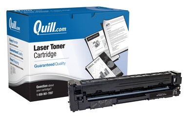 Quill Brand Remanufactured Black Standard Yield Toner Cartridge Replacement for HP 201A (CF400A)