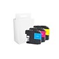Quill Brand Remanufactured Cyan/Magenta/Yellow High Yield Ink Cartridge Replacement for Brother LC103XL (LC103XL3PKS), 3/Pack
