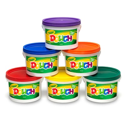 Crayola Dough, Assorted Colors, 6/Set