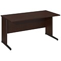 Bush Business Furniture Westfield Elite 60W x 30D C Leg Desk, Mocha Cherry (WC12964)