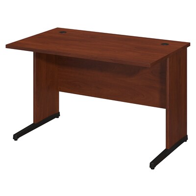 Bush Business Furniture Westfield Elite 48W x 30D C Leg Desk, Hansen Cherry, Installed (WC24550FA)