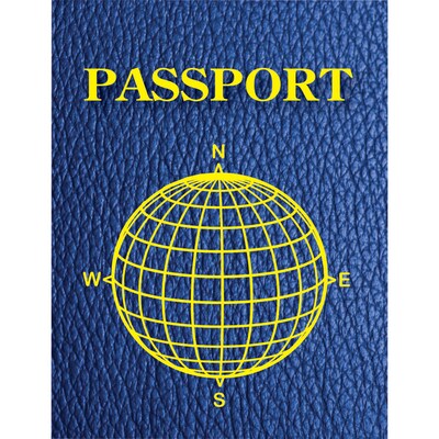 Ashley® Productions Blank Passport, Grades All, 12/PK, 3 PK/BD