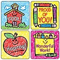 Carson-Dellosa Dazzle™ Stickers; School Days