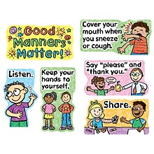 Good Manners Matter Bulletin Board Set