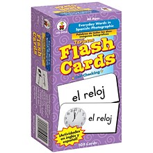 Everyday Words in Spanish: Photographic Flash Cards Palabras de todos los días: fotográfico