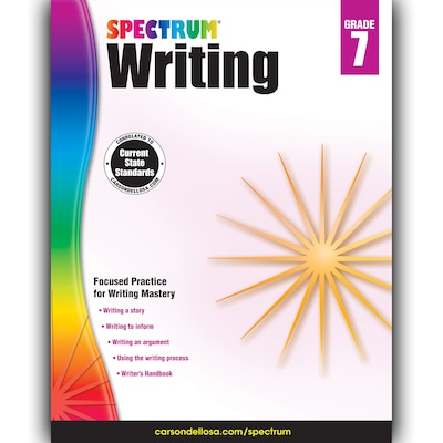 Carson Dellosa® Spectrum® Writing Workbook, Grades 7