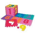 Chenille Kraft® WonderFoam® Numbers Puzzle Mat, 10 x 10, 20/Pack