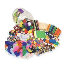 Creativity Street® Colossal Barrel of Crafts®, Assorted Colors, (CK-5602)