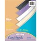 Pacon Array® Card Stock, 65 lbs, 8-1/2x11", Classic Colors, Assorted, 100 Sheets/Pack, 2 pks/Bundle (PAC101189)