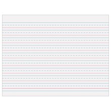 Pacon Zaner-Bloser DNealian™ Multi-Program Handwriting Tablet Paper, Grades 1st-2nd, 10-1/2 x 8