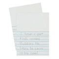 Pacon Newsprint Handwriting Paper, Picture Story, 7/8 Ruled (Short Way) with Skip Space, 9 x 12,