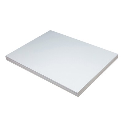 Pacon® 18" x 24" Heavyweight Tagboard, White, 100 Sheets