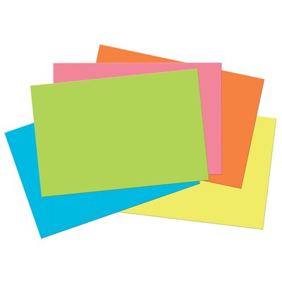 Tru Ray Hot Color 12" x 18" Construction Paper, Assorted Colors, 50/Pack, 3 Packs/Bundle (PAC6597)