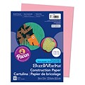 Pacon® SunWorks® Groundwood Construction Paper, Pink, 9(W) x 12(L), 50 Sheets