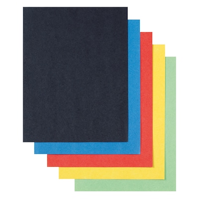 Pacon Super Value Poster Board, 22 x 28, Assorted Colors, 50 Sheets (PAC76520)