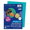 Pacon® SunWorks® Groundwood Construction Paper, Turquoise, 9(W) x 12(L), 50 Sheets
