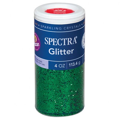 Spectra® PAC91660 Green Glitter, 4 oz.