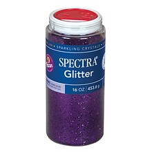 Spectra Glitter, Purple, 1 lb., 1 Jar (PAC91730)