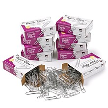 Charles Leonard Jumbo Gem Paper Clips, 100/Box (CHL301E)