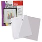 Charles Leonard Sheet Protectors, 11-1/2" x 8-1/2", Clear, 100/Pack (CHL48341)