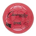 Champion Sports Extreme Soccer Ball, Size 5, Red (CHSEX5RD)