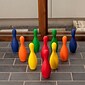 Champion Sports Foam Bowling Pin Set. Assorted Colors, Set of 10 Pins (CHSFBPINSETCLR)