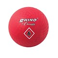 Champion Sports Rhino Playground Ball, 6, Red (CHSPG6RD)