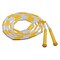 Get Ready Kids Champion Sports Segmented Jump Rope, 8 ft., Plastic, Yellow/White (CHSPR8)