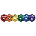 Champion Sports Rubber Cover Soccer Ball Set, Size 4, Assorted Colors (CHSSRB4SET)