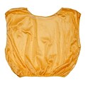 Champion Sports Youth Nylon Micro Mesh Scrimmage Vest, Gold, 12/Set (CHSSVYGD)