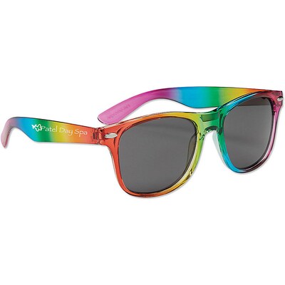 Custom Rainbow Malibu Sunglasses