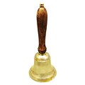 Affluence Unlimited School Hand Bell, 6.5, Gold (AU-48101)