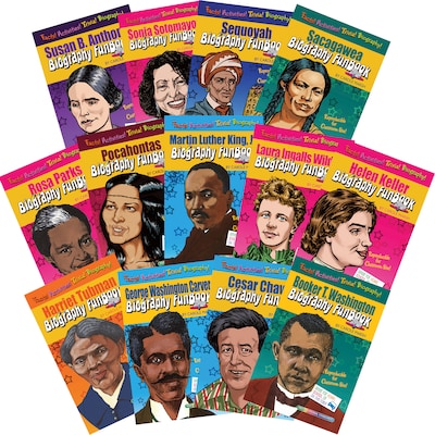 Biography FunBooks, Women & Minorities Who Shaped Our Nation