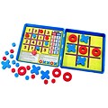 Playmonster Take n Play Anywhere Game Tic Tac Toe, Red and Blue (PAT675)