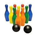 American Educational Products® Plastic Bowling Set With Pins and Bowling Balls (AEPYTB122)