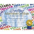 Hayes Spelling Achievement Certificate, 8.5 x 11, Pack of 30 (H-VA576)